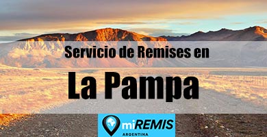 Enlace para acceder al contacto con empresas de remises y taxis en la provincia de La Pampa, Argentina.
