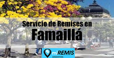 Enlace para acceder al contacto con empresas de remises en Famaillá, municipio de Tucumán, Argentina.