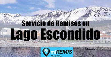 Enlace para acceder al contacto con empresas de remises en Lago Escondido, municipio de Tierra del Fuego, Argentina.