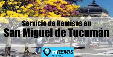 Enlace para acceder al contacto con empresas de remises en San Miguel de Tucumán, municipio de Tucumán, Argentina.